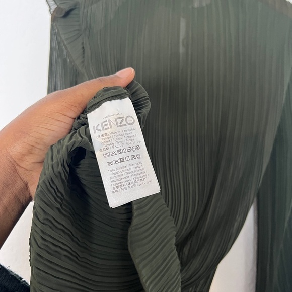 Kenzo Micro-Pleated Dress - Picture 12 of 12